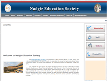 Tablet Screenshot of nadgirinstitute.com